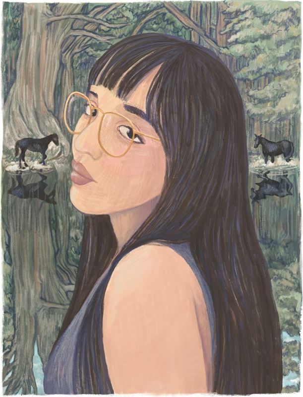 Portraits Illustration Cover